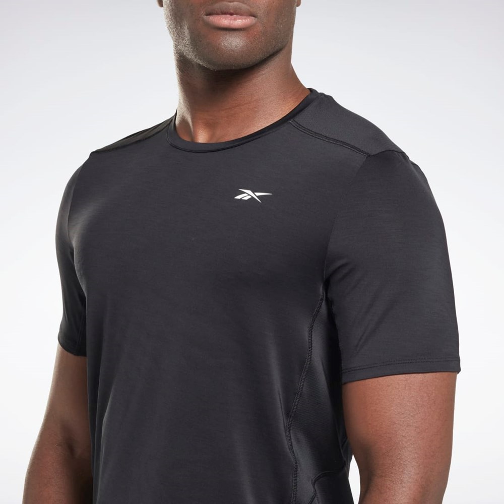 Reebok ACTIVCHILL Athlete T-Shirt Svarta | NBKYJ-8706
