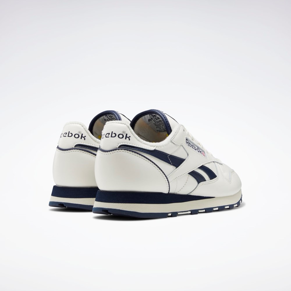 Reebok Classic Leather 1983 Vintage Shoes Marinblå | XJTGM-0573