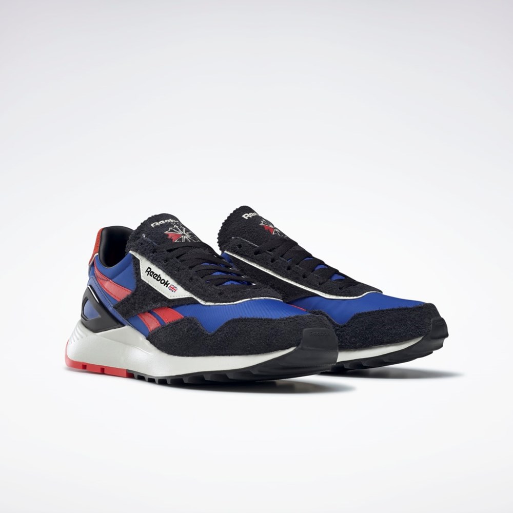 Reebok Classic Leather Legacy AZ Shoes Blå Röda Svarta | YTQSB-5327