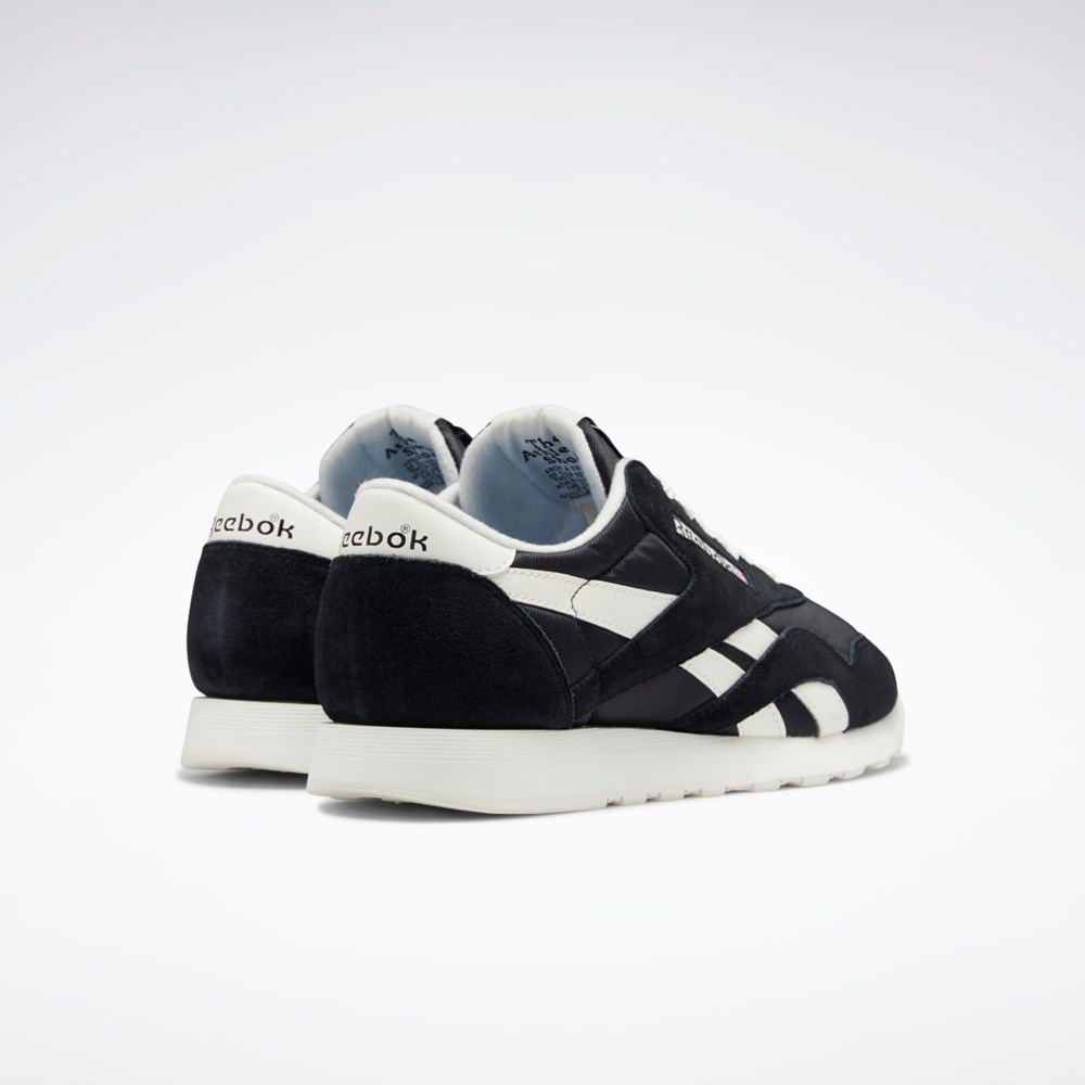 Reebok Classic Nylon 1991 Vintage Shoes Svarta Blå | KMIYA-1038