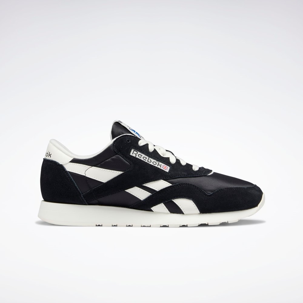 Reebok Classic Nylon 1991 Vintage Shoes Svarta Blå | KMIYA-1038