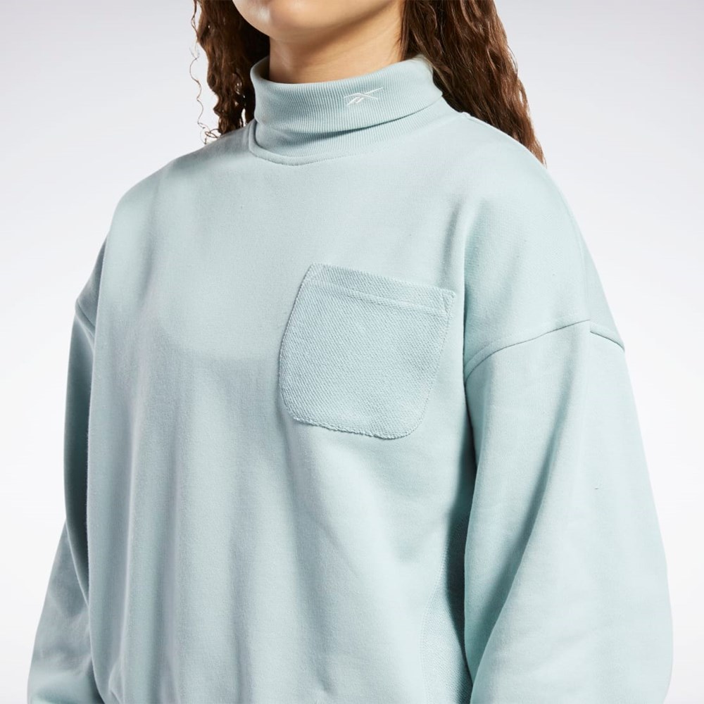 Reebok Classics Bomull French Terry Sweatshirt Grå | EBGYU-5168