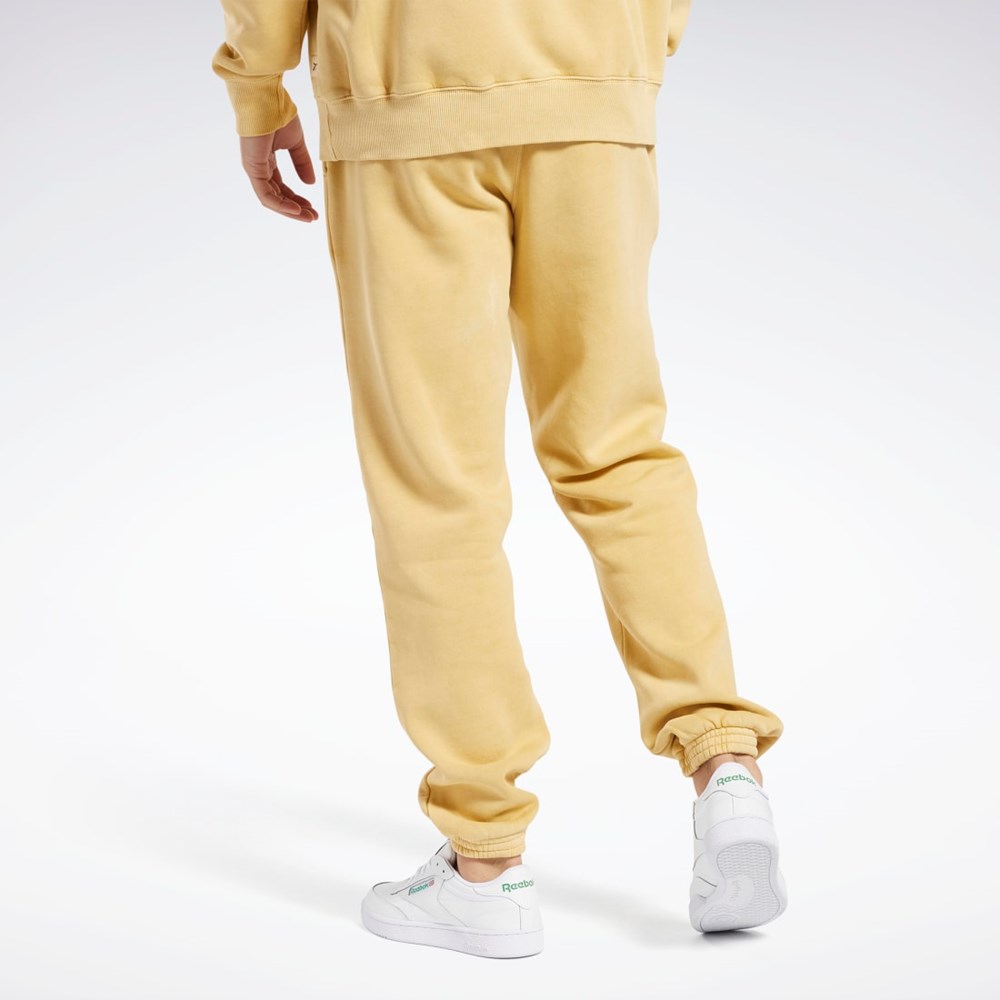 Reebok Classics Natural Dye Pants Bright Ochre | RXWMO-0458