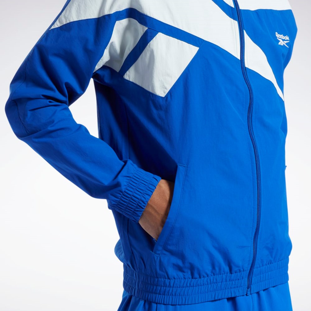 Reebok Classics Vector Track Jacket Blå | PYFWO-9370
