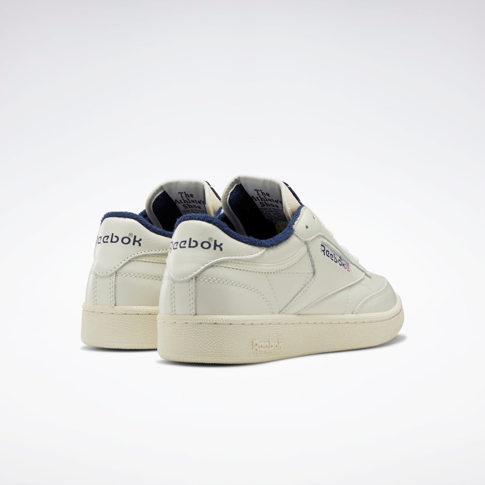 Reebok Club C 85 Vintage Shoes Marinblå | JZOYK-5026