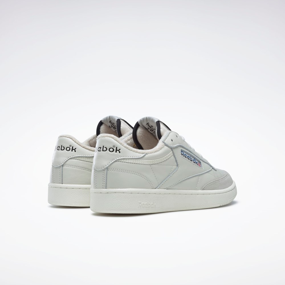 Reebok Club C 85 Vintage Shoes Svarta Blå | ABUTC-8304