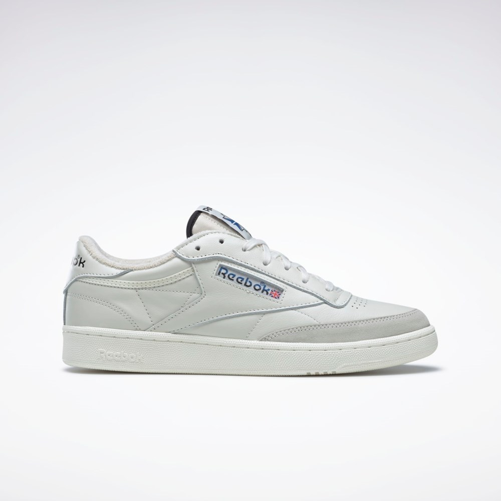 Reebok Club C 85 Vintage Shoes Svarta Blå | ABUTC-8304