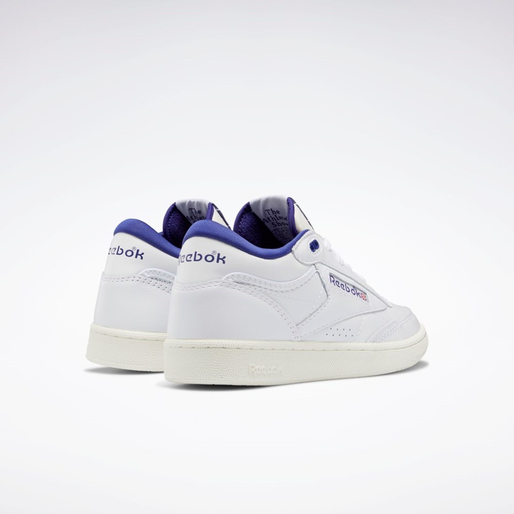 Reebok Club C Mid II Vintage Shoes Vita Lila | FWBKM-0854