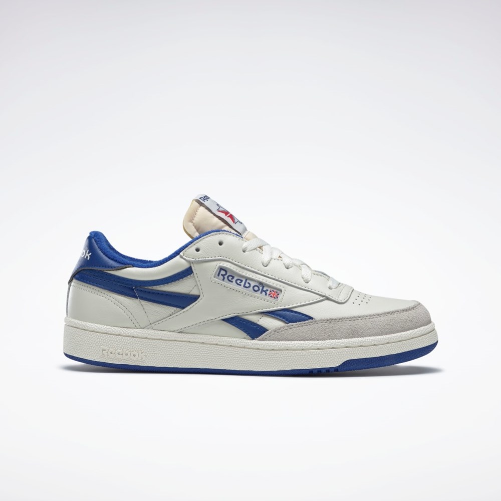 Reebok Club C Revenge Vintage Shoes Kungsblått Röda | HVDIF-2185