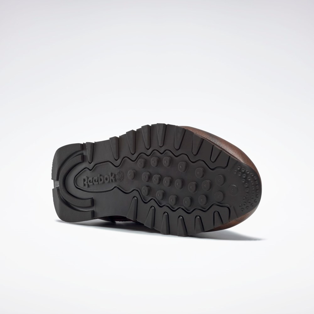 Reebok Eames Classic Leather Shoes Mörkbruna Mörkbruna Mörkbruna | SBAEY-0238