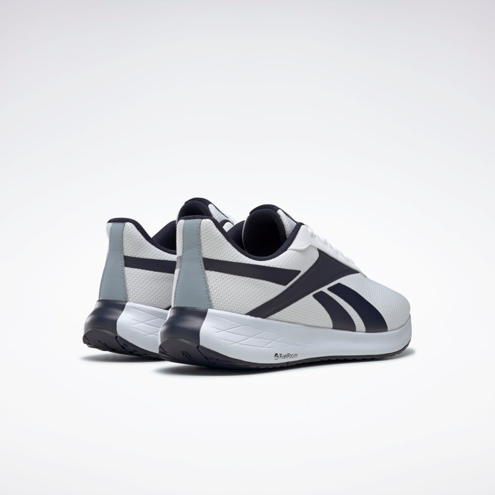 Reebok Energen Plus Löpar Shoes Vita Marinblå Grå | DHZFP-1864