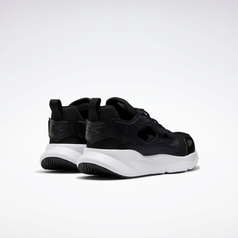 Reebok Furylite 95 Shoes Svarta Vita Mörksilver | JXDQB-4670