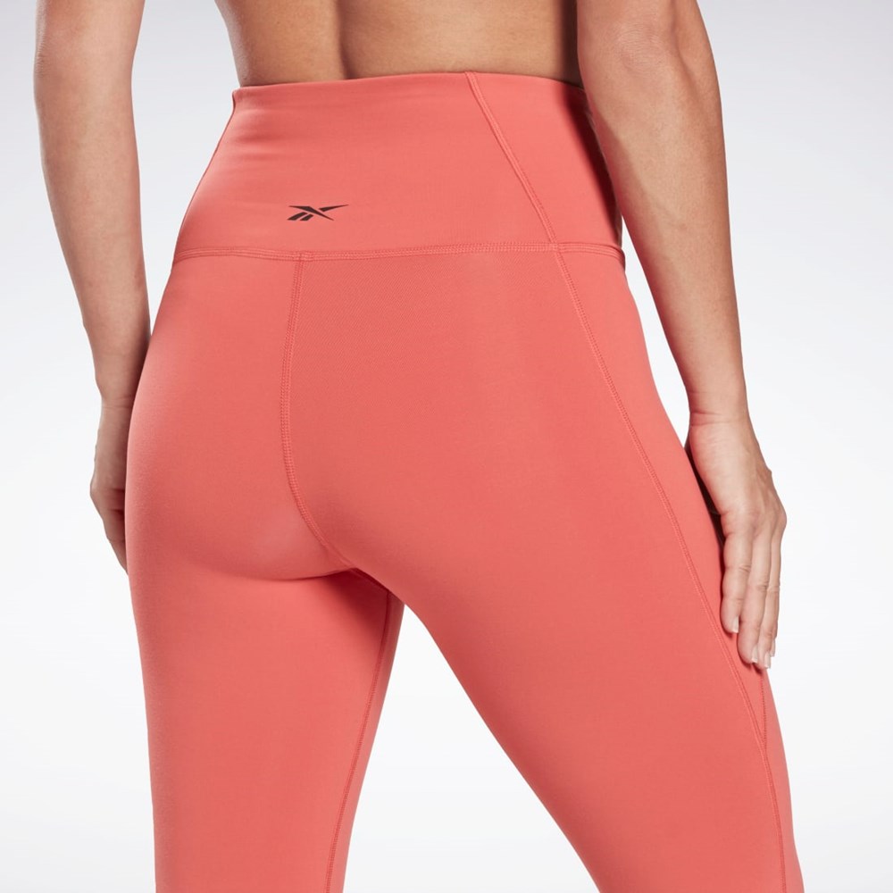 Reebok Lux High-Waisted Tights Rhodonite | XPEIN-6730