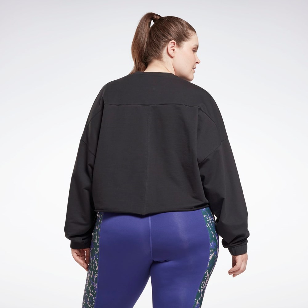 Reebok Modern Safari Coverup (Plus Size) Svarta | FXIRG-6542