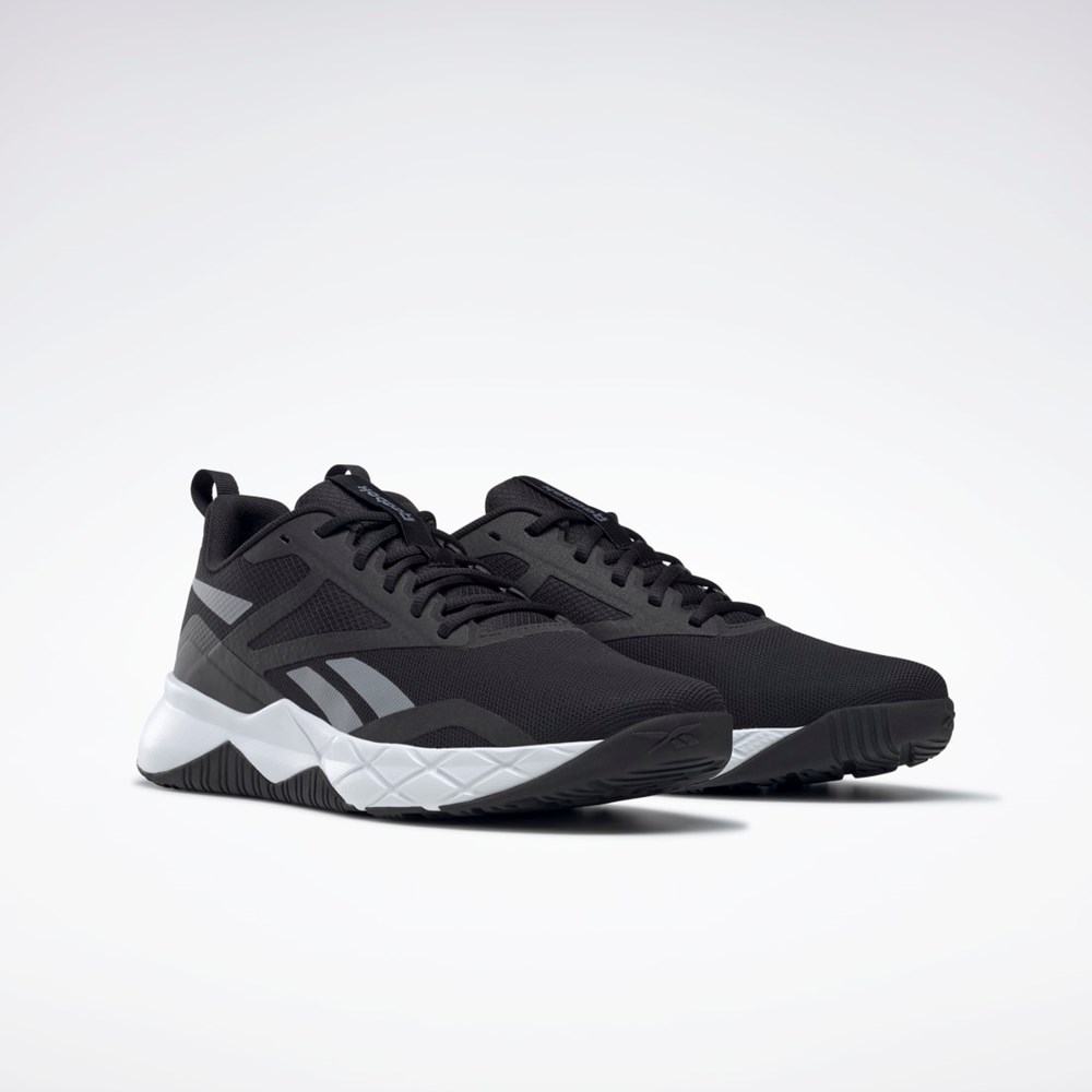Reebok NFX Tränings Shoes Svarta Grå Vita | QJGFH-6271