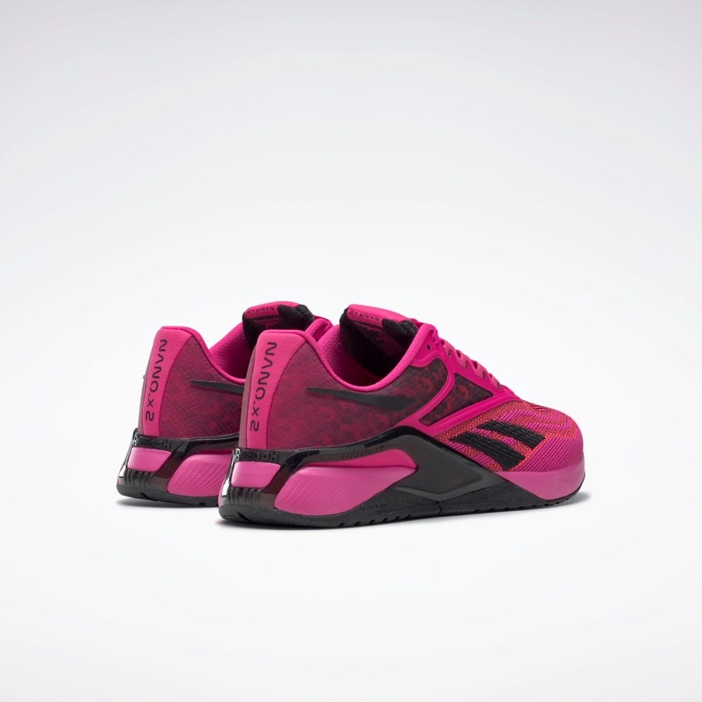 Reebok Nano X2 Tränings Shoes Rosa Svarta | FCNIL-0543