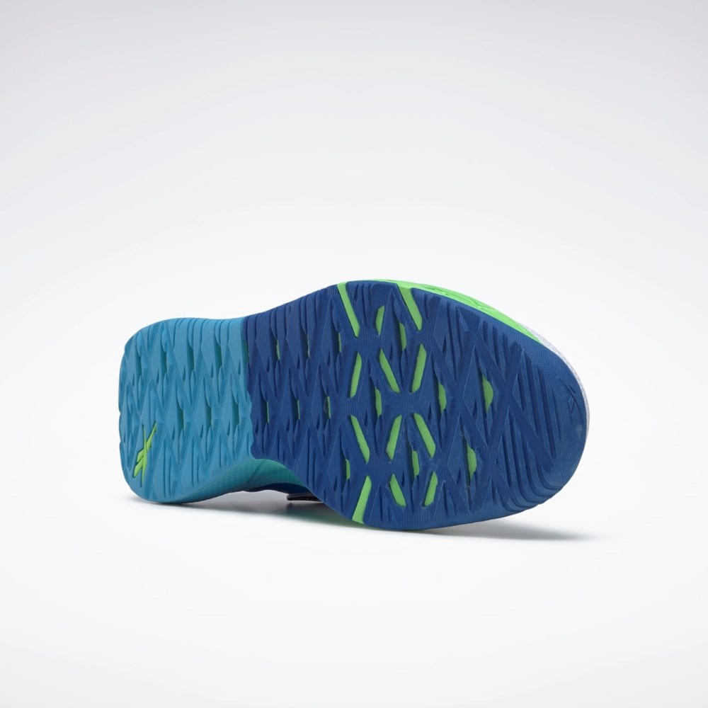 Reebok Nanoflex Parafit TR Shoes Vita Blå Blå | PFLHJ-6907