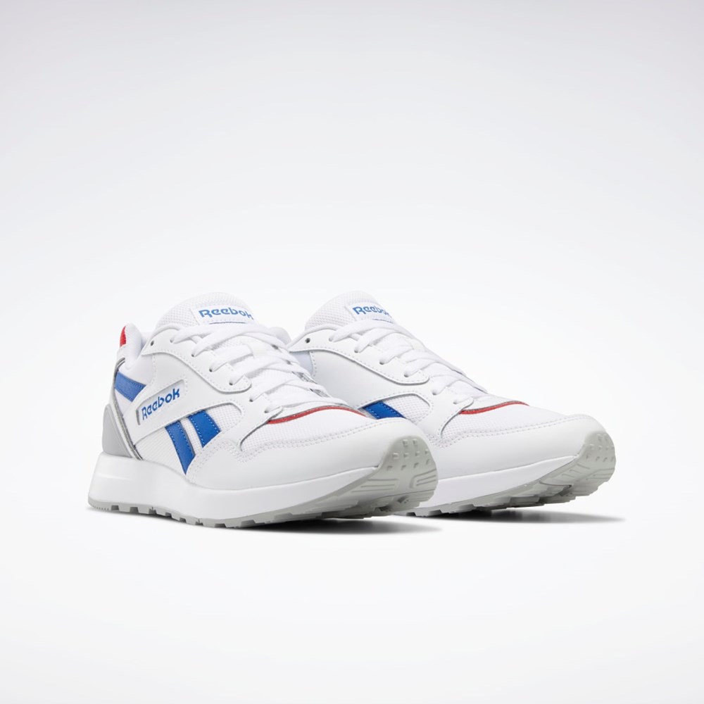 Reebok Reebok GL1000 Shoes Vita Blå Röda | OEFYK-7985