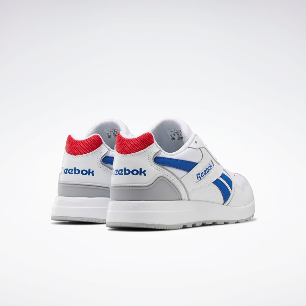 Reebok Reebok GL1000 Shoes Vita Blå Röda | OEFYK-7985