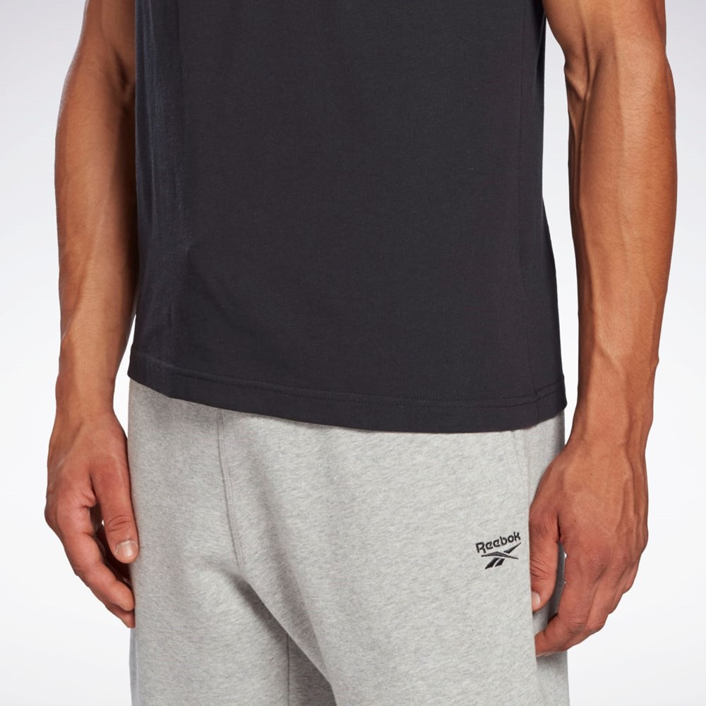 Reebok Reebok Identity Big Logo T-Shirt Svarta | NVZOL-8560