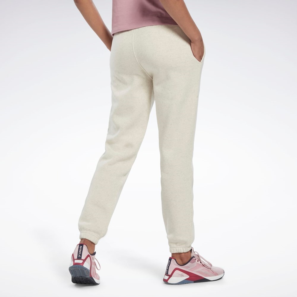 Reebok Reebok Identity Logo Fleece Joggers Vita | MJOGS-3947