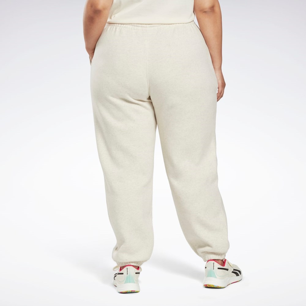 Reebok Reebok Identity Logo Fleece Joggers (Plus Size) Vita | ZSBVY-9502