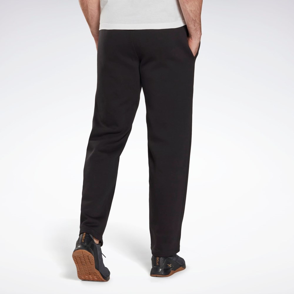 Reebok Reebok Identity Open Hem Pants Svarta | VOCGX-3427