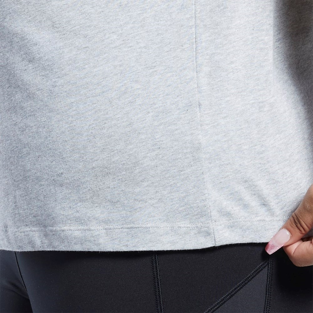 Reebok Reebok Identity T-Shirt (Plus Size) Grå | CNQWH-9361