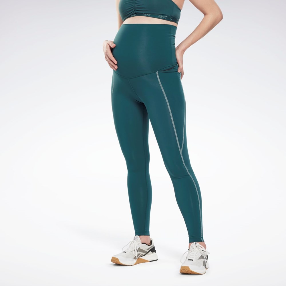 Reebok Reebok Lux 2.0 Maternity Leggings Gröna | BRXSI-0234