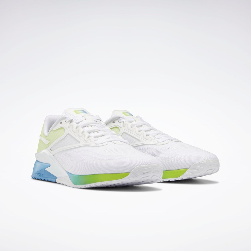 Reebok Reebok Nano X2 Tränings Shoes Vita Blå Gula | RPOMB-7830