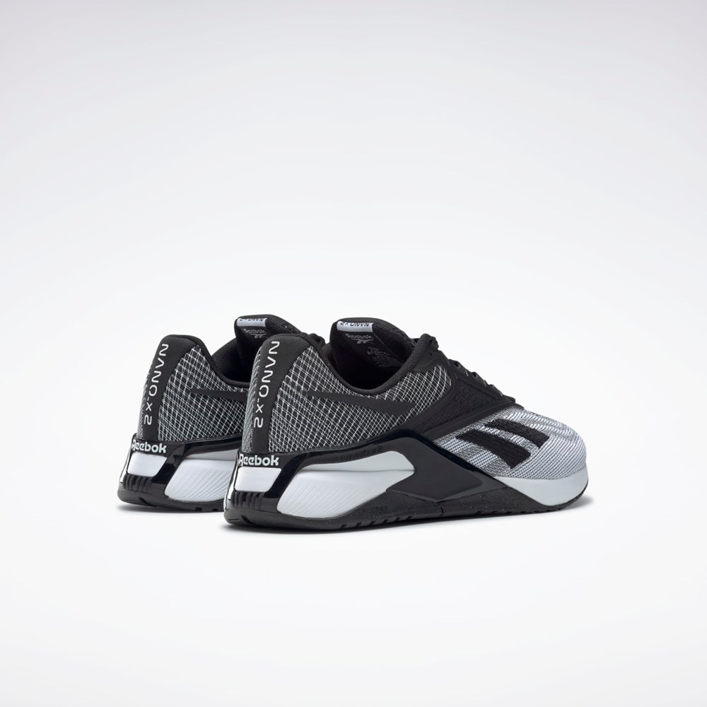 Reebok Reebok Nano X2 Tränings Shoes Vita Svarta Grå | UHNEP-6132
