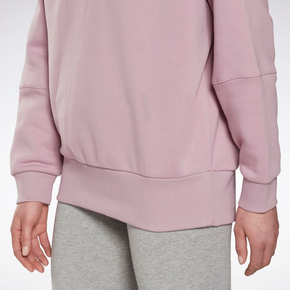 Reebok Studio Recycled Oversize Hoodie Infused Lilac | PCLGW-8705