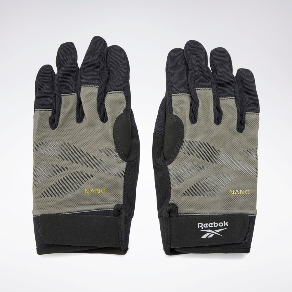Reebok United by Fitness Tränings Gloves Gröna | AFHSP-5948