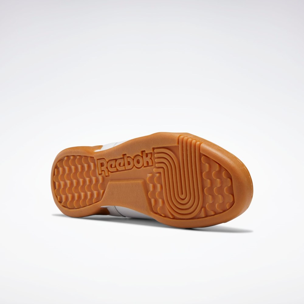Reebok Workout Plus Shoes Vita Röda Kungsblått | YBGSW-7291