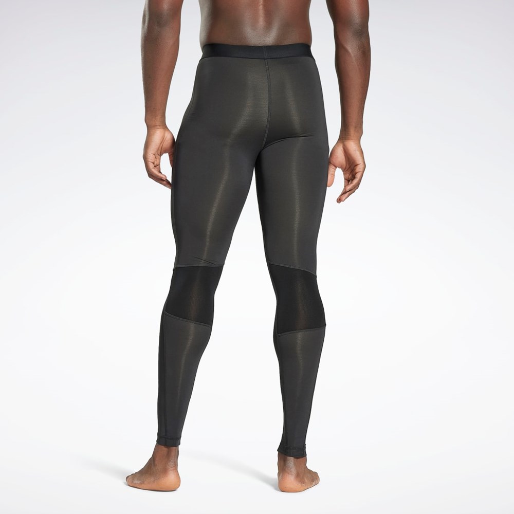 Reebok Workout Ready Compression Tights Svarta | RJCSU-2046