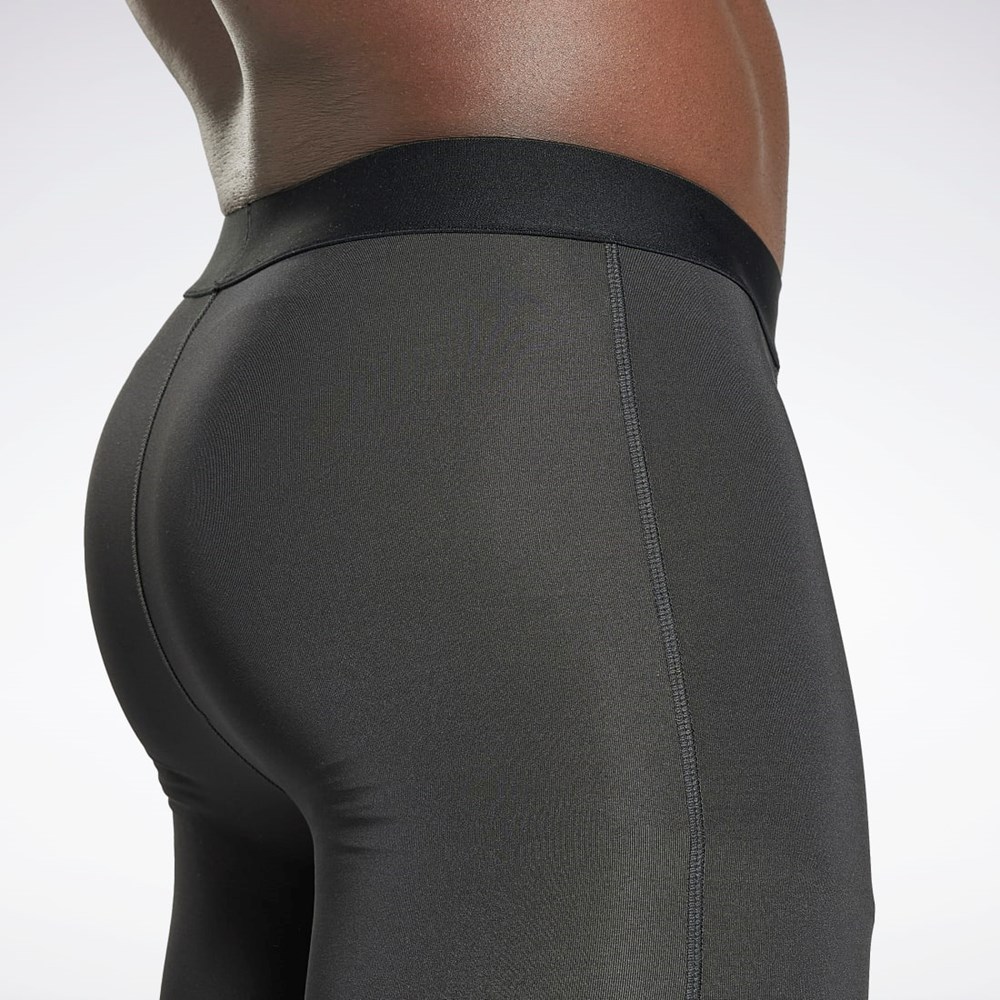 Reebok Workout Ready Compression Tights Svarta | RJCSU-2046