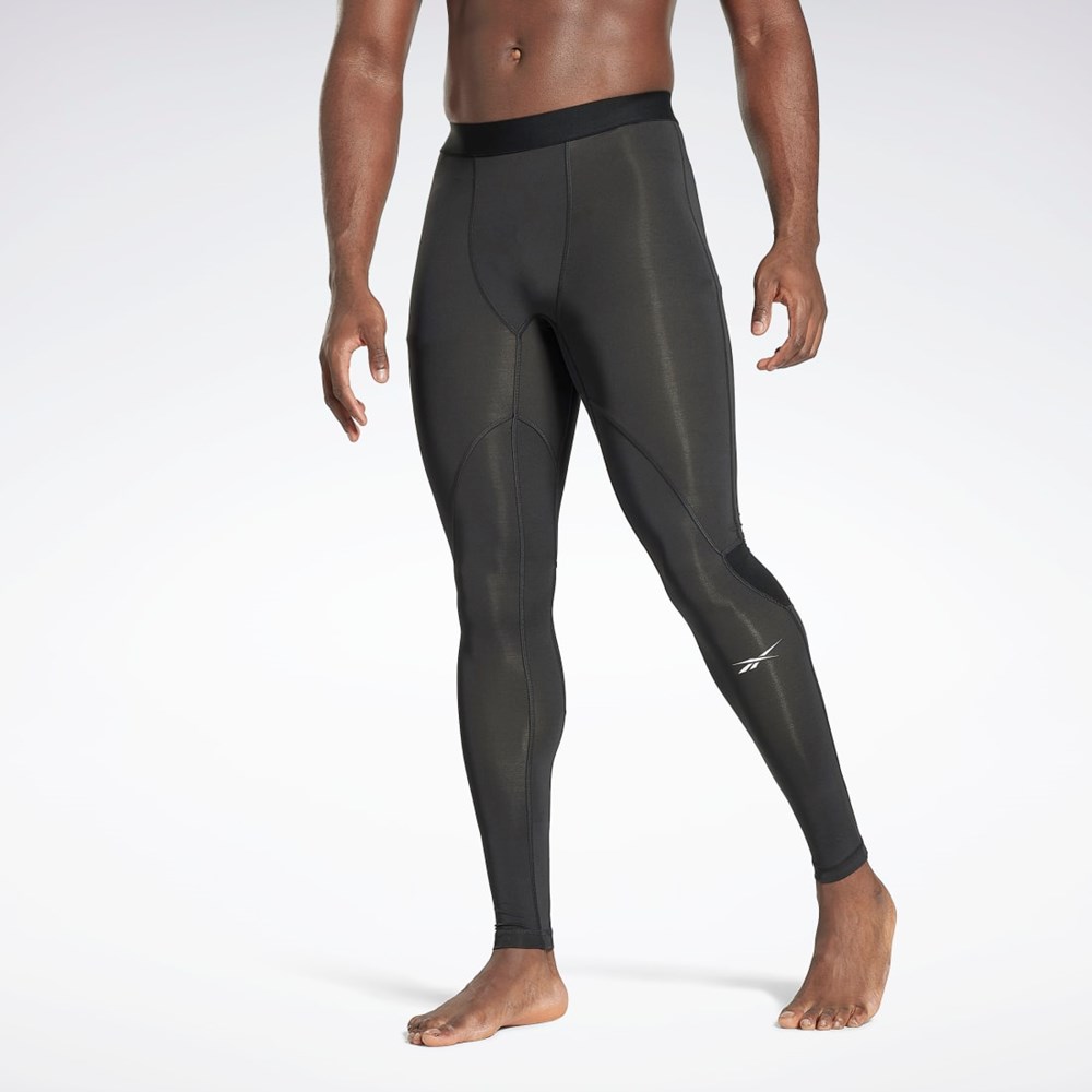 Reebok Workout Ready Compression Tights Svarta | RJCSU-2046