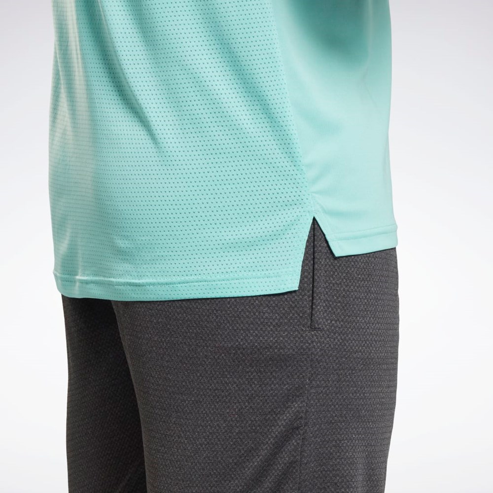 Reebok Workout Ready Tech T-Shirt Semi Classic Teal | NYRIL-1283