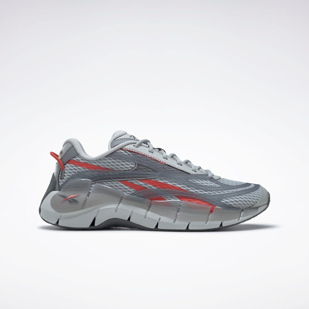 Reebok Zig Kinetica 2.5 Shoes Grå Grå | DSPAH-3268