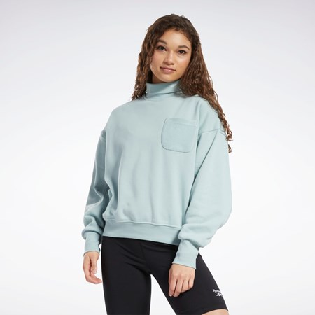 Reebok Classics Bomull French Terry Sweatshirt Grå | EBGYU-5168