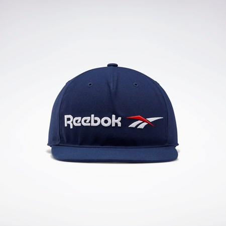 Reebok Classics Vector Platta Peak Hat Marinblå | CMOEP-0764