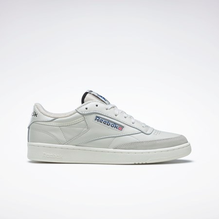 Reebok Club C 85 Vintage Shoes Svarta Blå | UYFCQ-5827