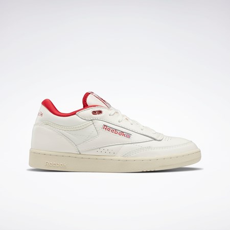 Reebok Club C Mid II Vintage Shoes Röda | WUPKB-0389