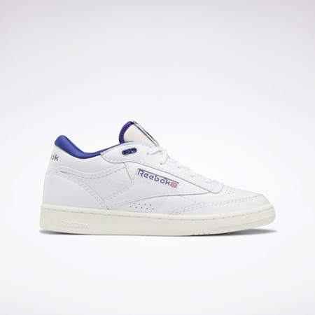 Reebok Club C Mid II Vintage Shoes Vita Lila | LCMXK-3617